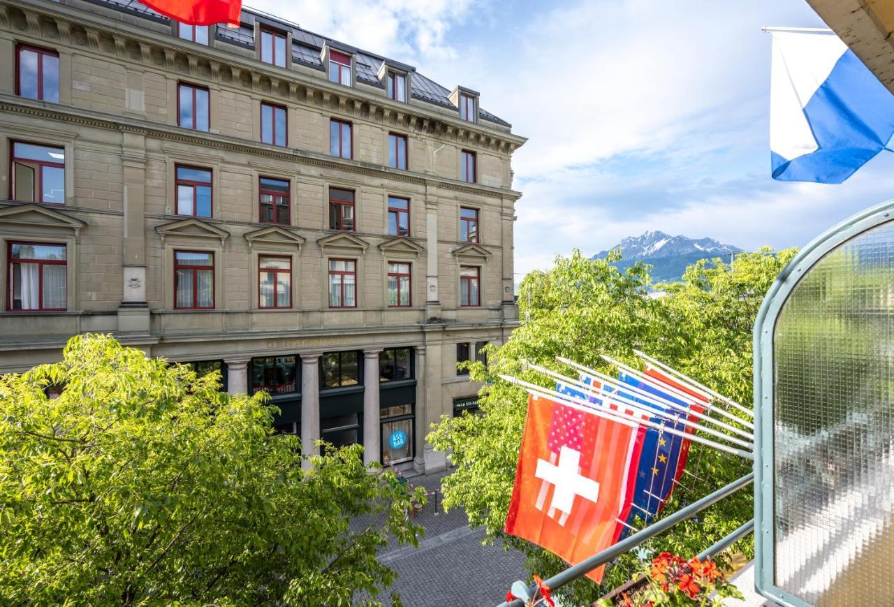 Hotel Rebstock Lucerne Екстер'єр фото