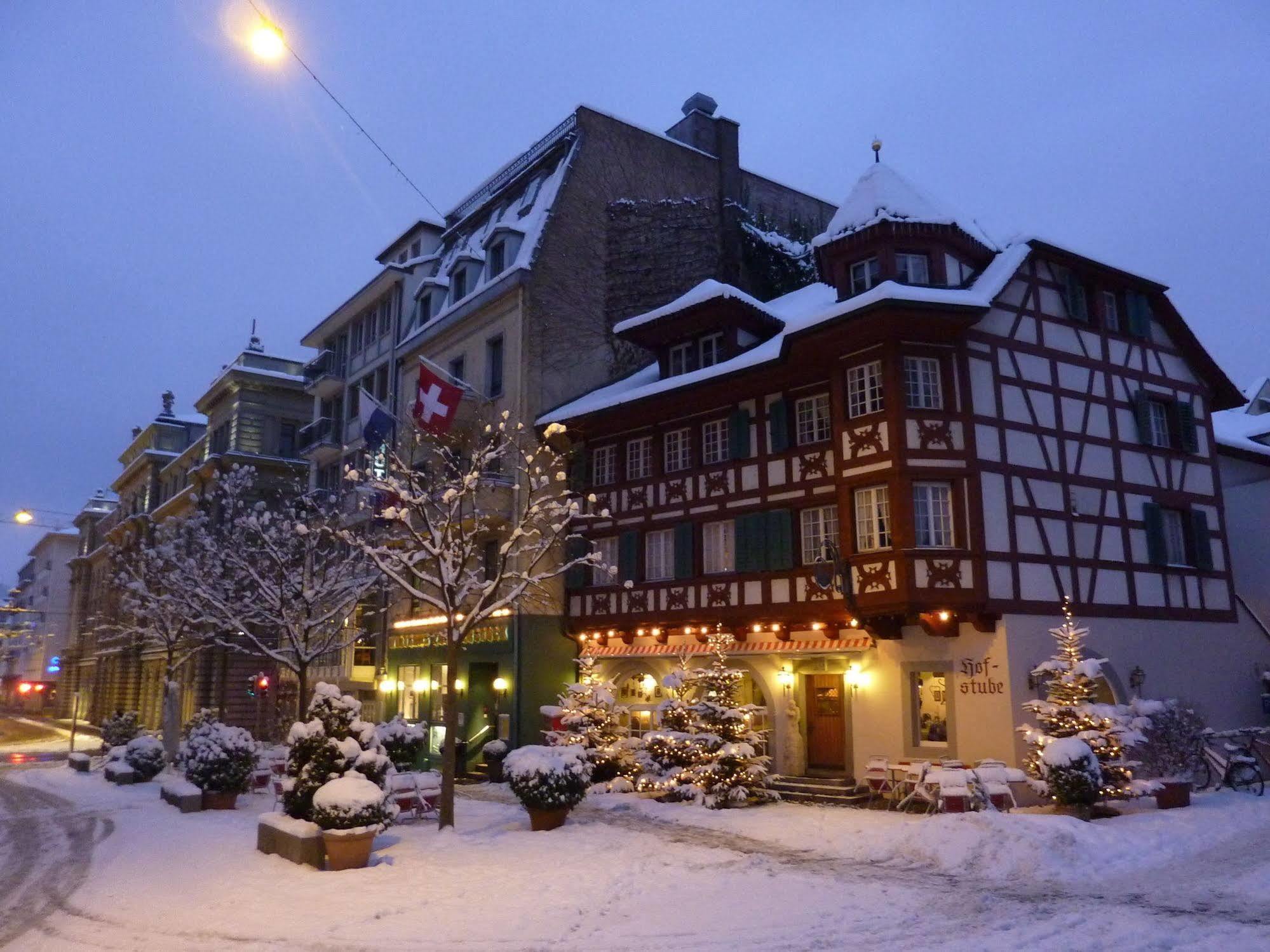 Hotel Rebstock Lucerne Екстер'єр фото